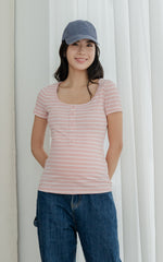 Alani Knitted Nursing Top in Pink