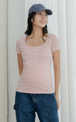 Alani Knitted Nursing Top in Pink