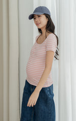 Alani Knitted Nursing Top in Pink