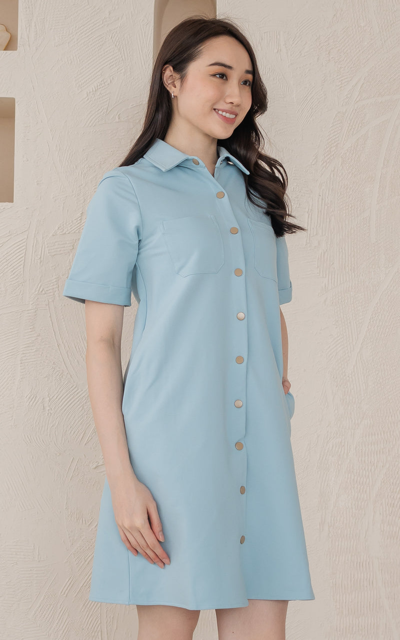 Daphne Denim Nursing Dress