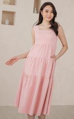 Faith Nursing Dress in Pink