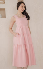 Faith Nursing Dress in Pink