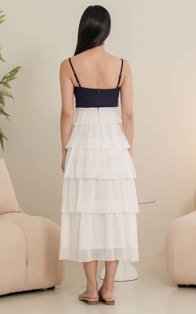 Alaia Tiered Nursing Dress