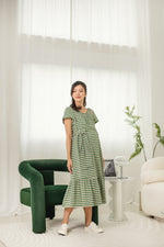 Lia Stripes Sash Nursing Dress