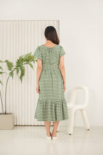 Lia Stripes Sash Nursing Dress