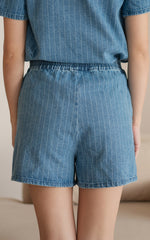 Jordyn Denim Maternity Shorts