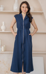 Leila Denim Nursing Dress