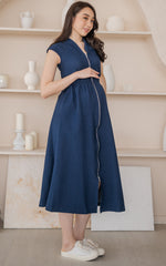 Leila Denim Nursing Dress