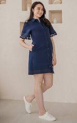 Lennon Drop Tassels Nursing Dress