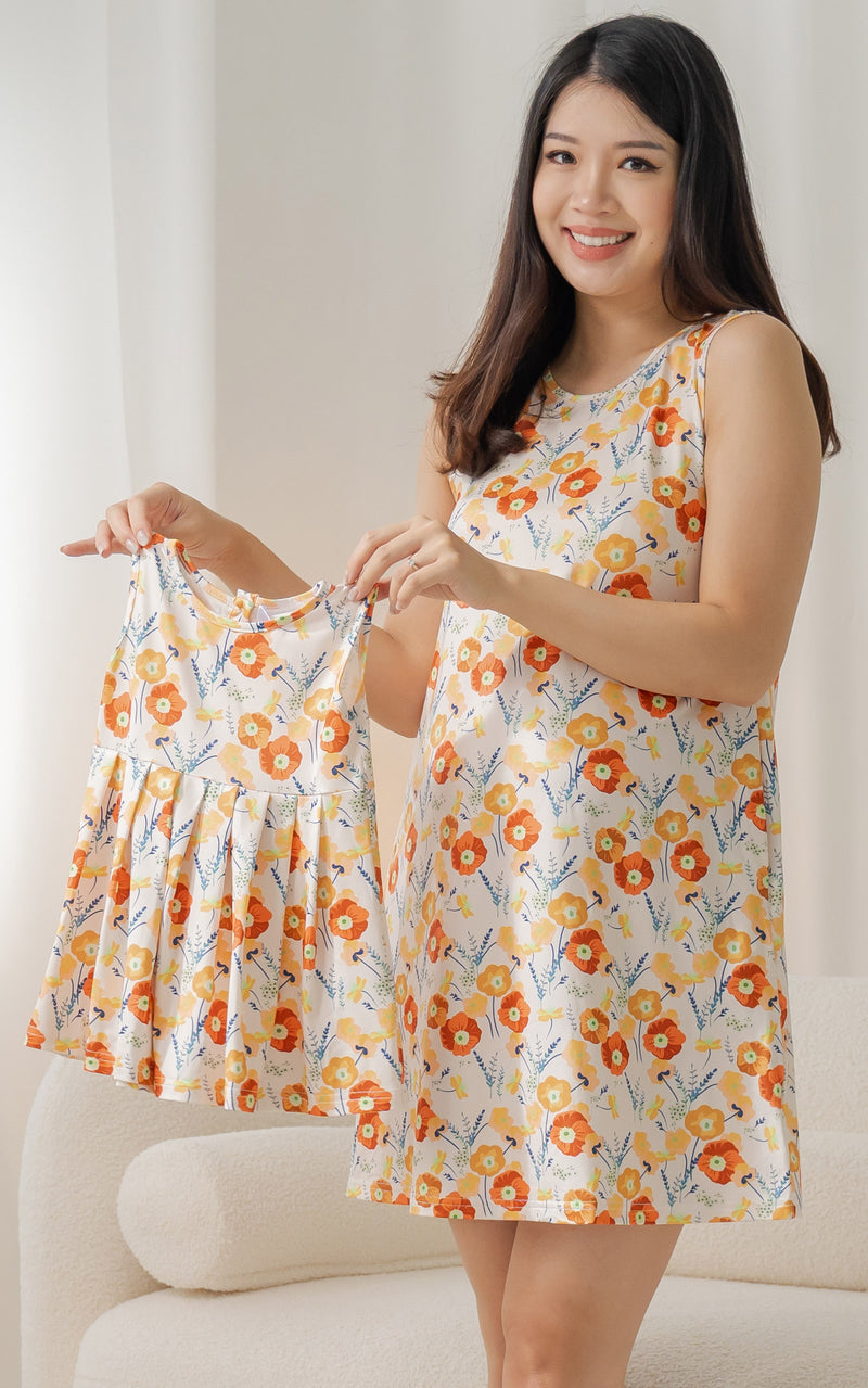 Madeline Floral Nursing Dress