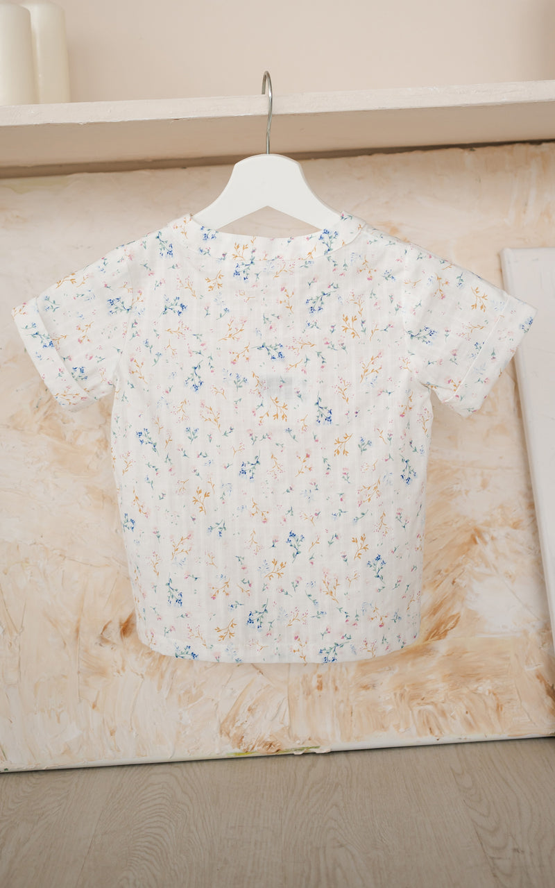 Rowane Floral Boy's Top