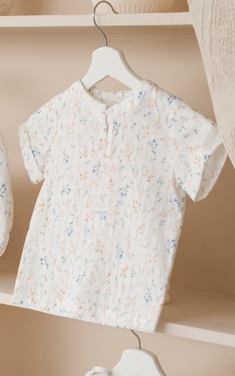 Rowane Floral Boy's Top